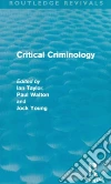 Critical Criminology Critical Criminology